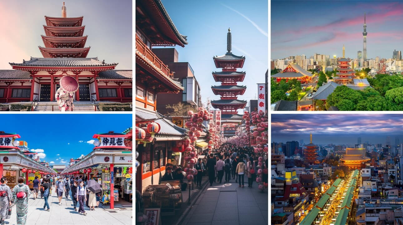 Asakusa, le cœur traditionnel de Tokyo