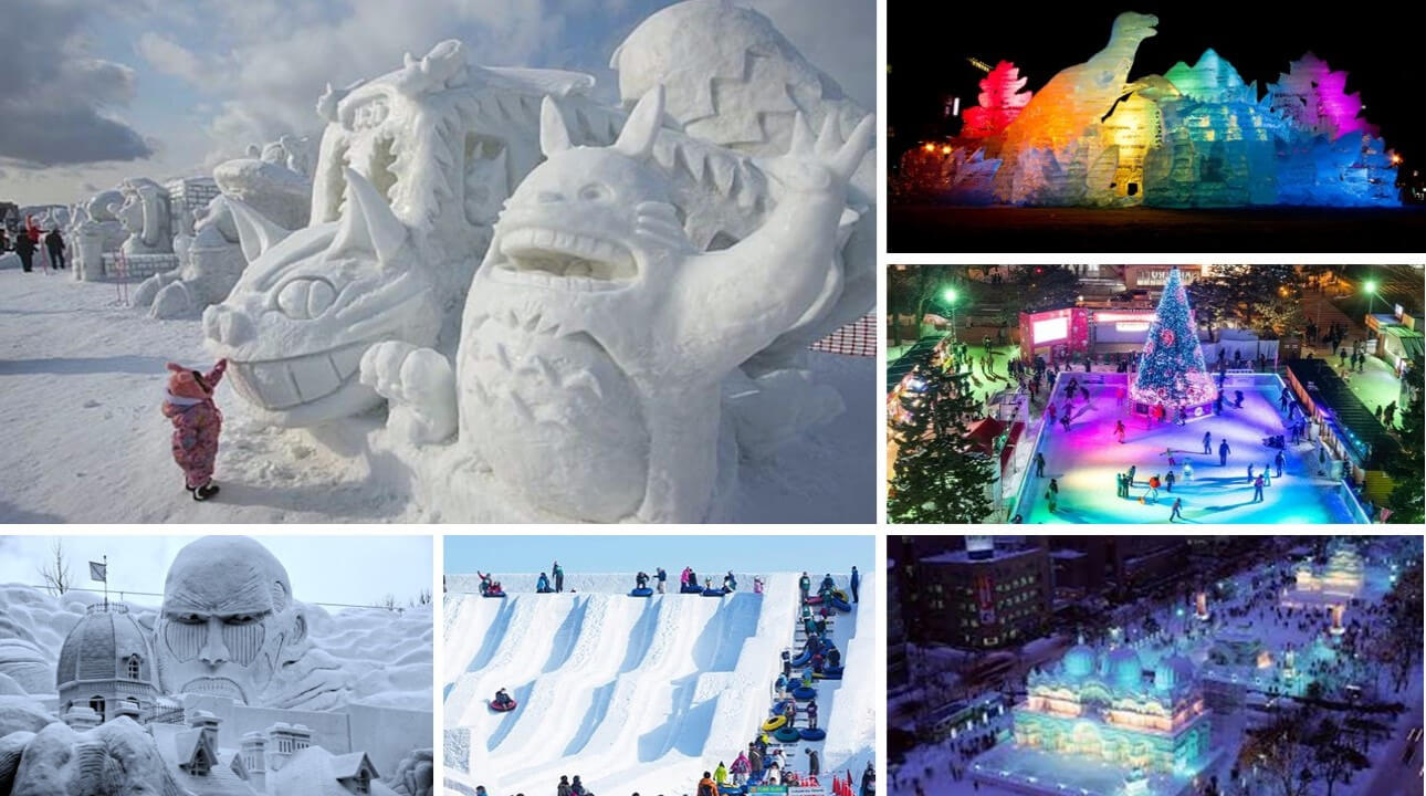 Le festival de la neige de Sapporo, un voyage féerique au pays du soleil levant